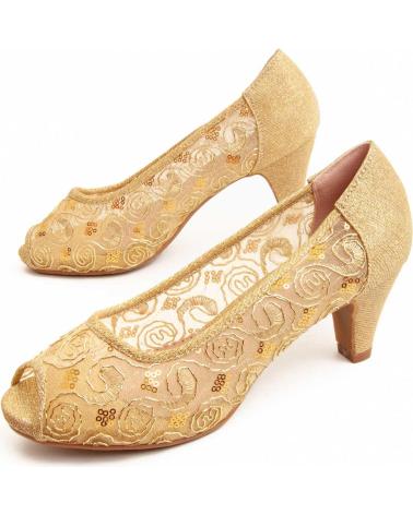 Zapatos de tacón MONTEVITA  de Mujer UNNECEBAPAS  GOLD