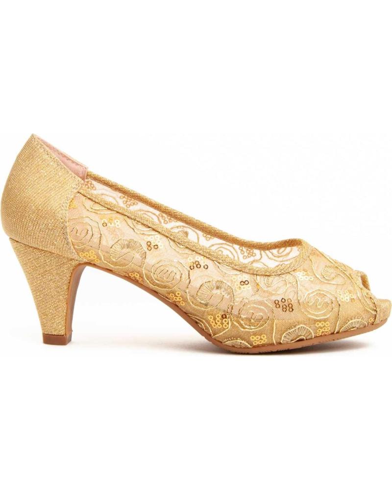 Zapatos de tacón MONTEVITA  de Mujer UNNECEBAPAS  GOLD