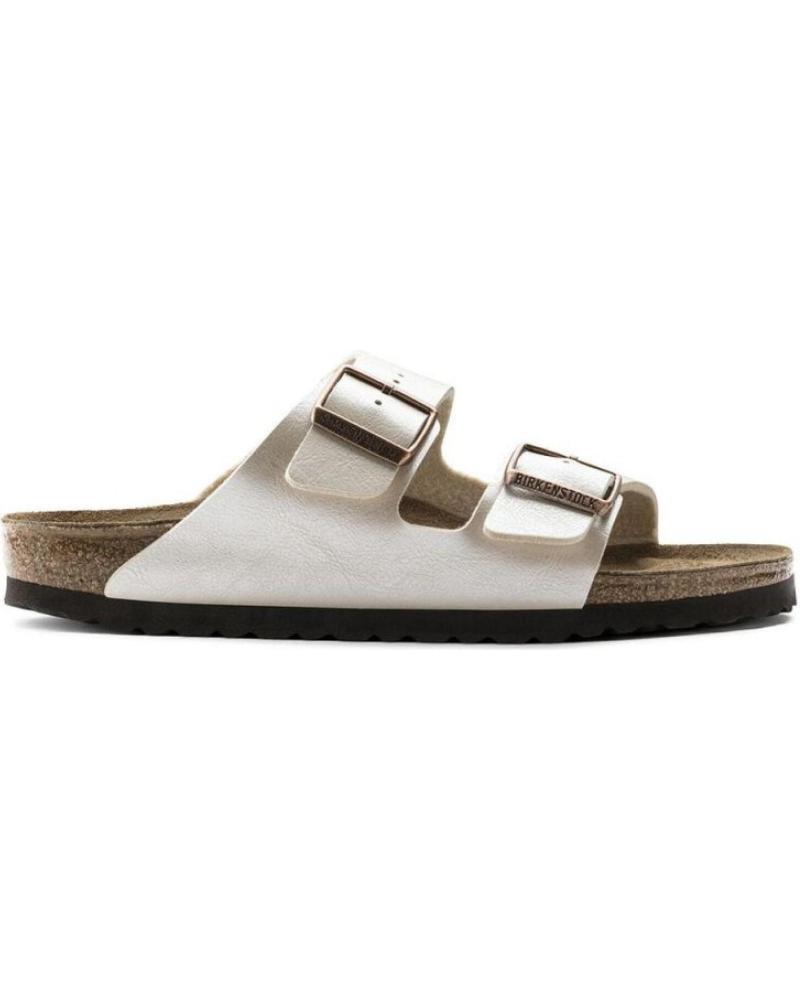 BIRKENSTOCK ARIZONA PEARL WHITE OFWHITTE