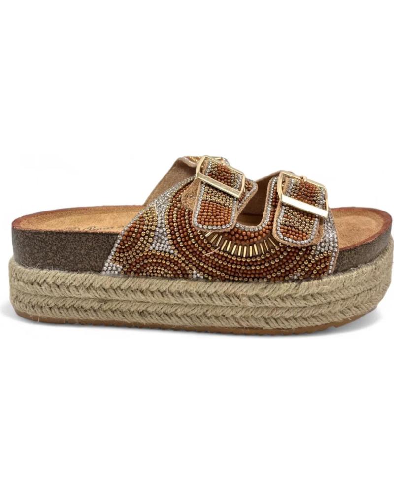 Sandals De Mujer TIMBOS ZUECO ESPARTO PLATAFORMA