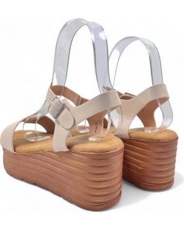 Sandali TIMBOS  per Donna SANDALIA CUNA PLATAFORMA MUJER 130178  BEIGE