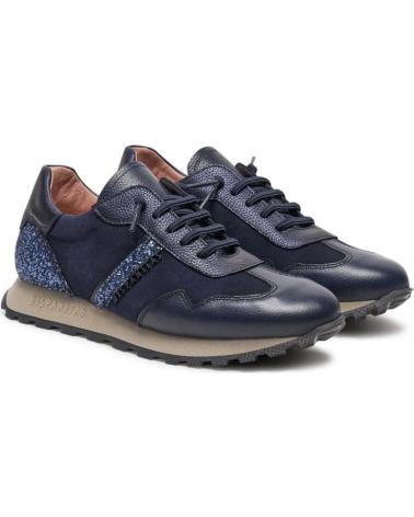 Woman Zapatillas deporte HISPANITAS ZAPATILLAS VELOUR  MARINO