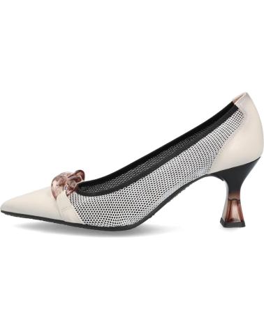Sapatos de salto HISPANITAS  de Mulher SALON CON ADORNO  WHITE