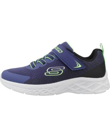 SKECHERS ZAPATILLA DEPORTIVA PARA NINO 403924L COLOR NAVY AZUL