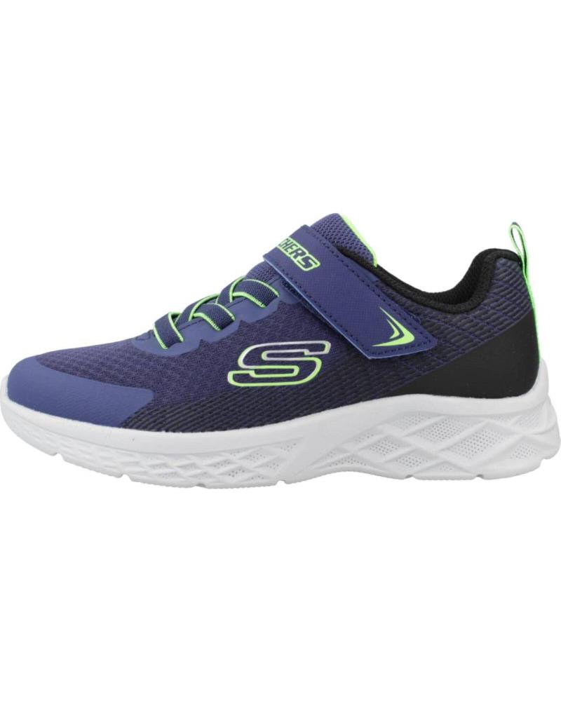 SKECHERS ZAPATILLA DEPORTIVA PARA NINO 403924L COLOR NAVY AZUL