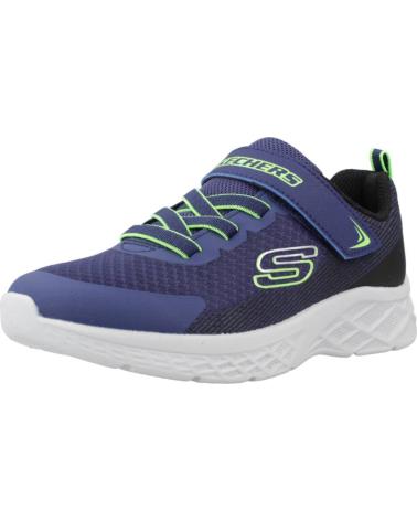 SKECHERS ZAPATILLA DEPORTIVA PARA NINO 403924L COLOR NAVY AZUL