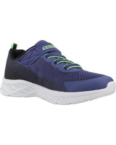 SKECHERS ZAPATILLA DEPORTIVA PARA NINO 403924L COLOR NAVY AZUL