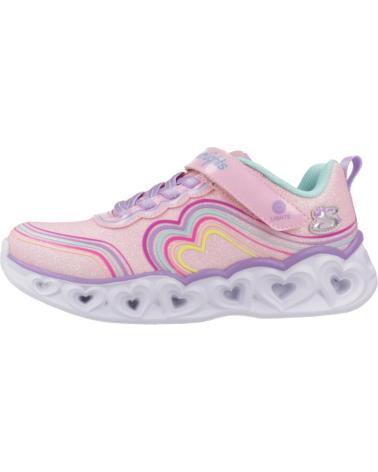 Sportivo SKECHERS  per Bambina ZAPATILLAS NINA MODELO HEART LIGHTS - RETRO COLOR ROSA  LPMT