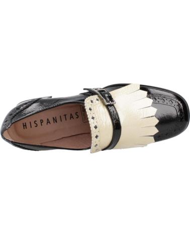 HISPANITAS MOCASINES MUJER MODELO HI243578 COLOR NEGRO MILK