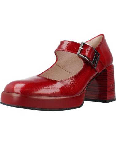 Zapatos de Mujer HISPANITAS SALONES MUJER MODELO HI243659 COLOR ROJO CARMIN