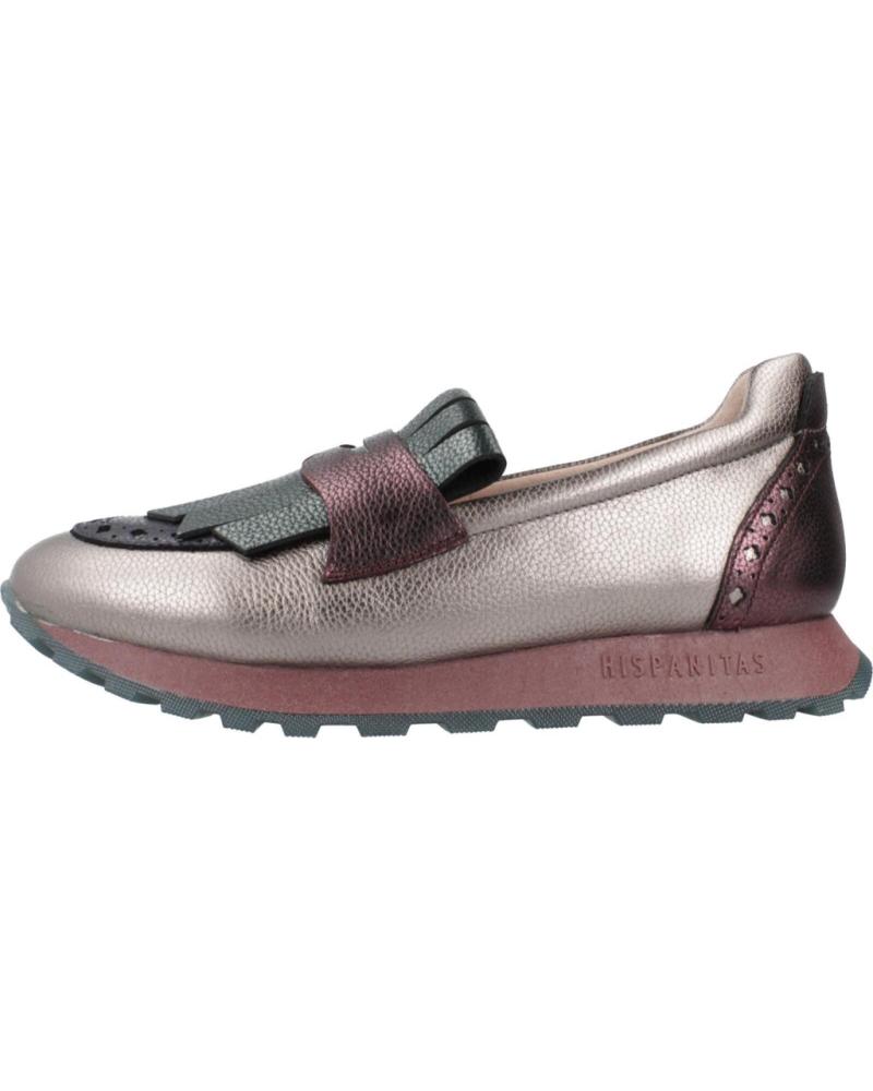 Halbschuhe HISPANITAS  für Damen MOCASINES MUJER MODELO CHI243509 COLOR VERDE  FOREST