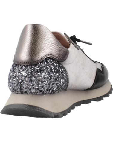 Zapatillas deporte HISPANITAS  de Mujer ZAPATILLAS VELOUR  NEGRO