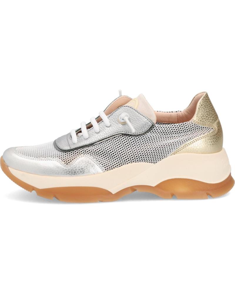Zapatos de tacón HISPANITAS  de Mujer DEPORTIVOS SUELA VOLUMEN  SILVER