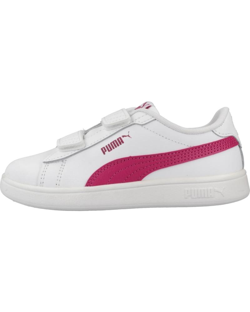 girl Trainers PUMA ZAPATILLAS NINA MODELO SMASH 3 0 L V PS COLOR BLANCO  WHITE