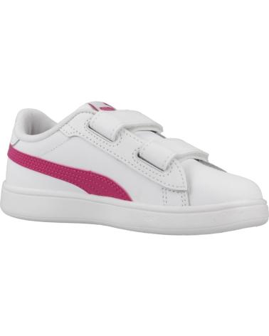 girl Trainers PUMA ZAPATILLAS NINA MODELO SMASH 3 0 L V PS COLOR BLANCO  WHITE