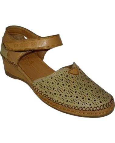 Sandales ERASE  pour Femme SANDALIA CUNA MUJER  BEIGE