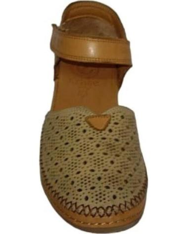 Sandales ERASE  pour Femme SANDALIA CUNA MUJER  BEIGE