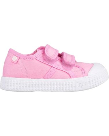 Deportivas IGOR  de Niña P BERRI VELCRO  ROSA