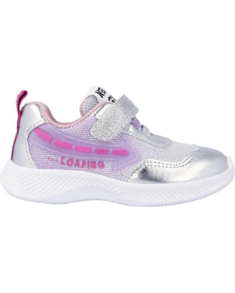 Scarpe sport GARVALIN per Bambina DEP LUCES PLATEADO Scarpe sport GARVALIN per Bambina DEP LUCES PLATEADO