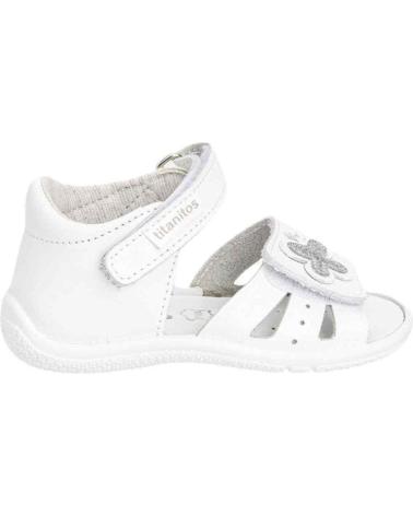 Sandalias de Niña TITANITOS L670210006 BLANCO BLANCO