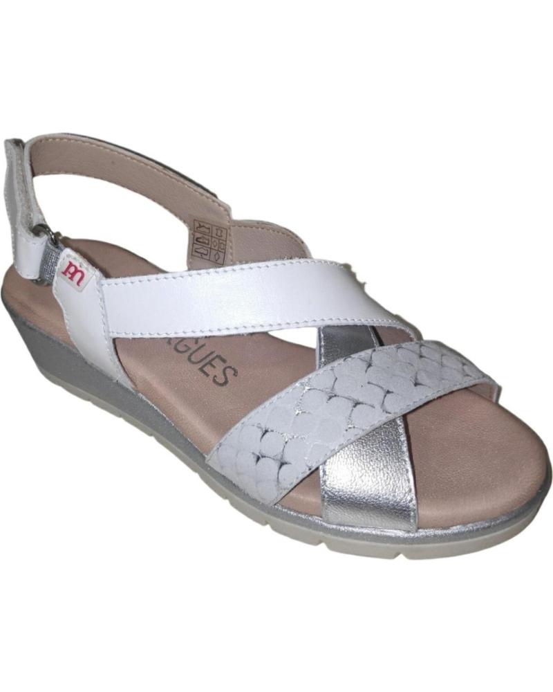 Sandalias TITANITOS  de Mujer BLUCHER CHAROL HEBILLAS  NEGRO