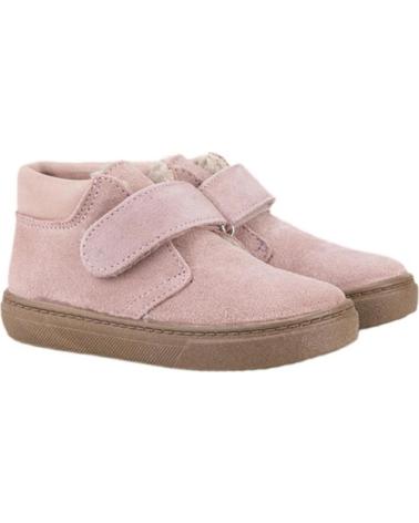Botines IGOR  de Niña B TUI PIEL FORRO  ROSA