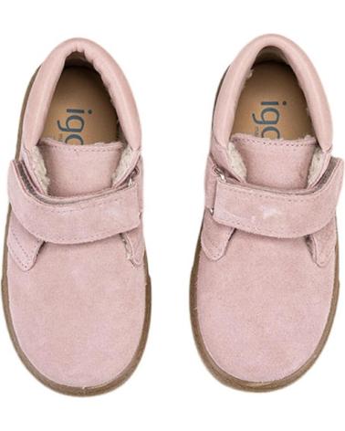 Botines IGOR  de Niña B TUI PIEL FORRO  ROSA