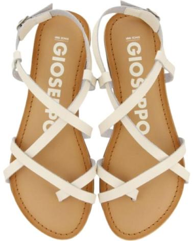 Woman Sandals GIOSEPPO S TIRAS COURSAN OFF-WHITE  BEIGE