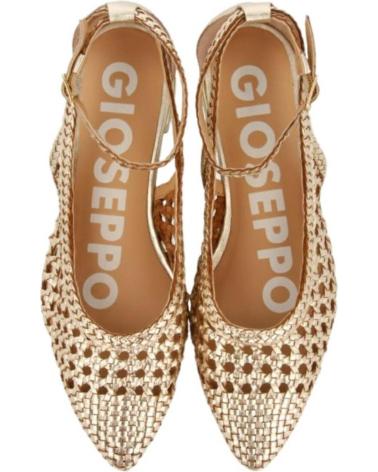 Sandalias GIOSEPPO  de Mujer BAILARINA TRENZAD PULSERA DELL  AMARILLO