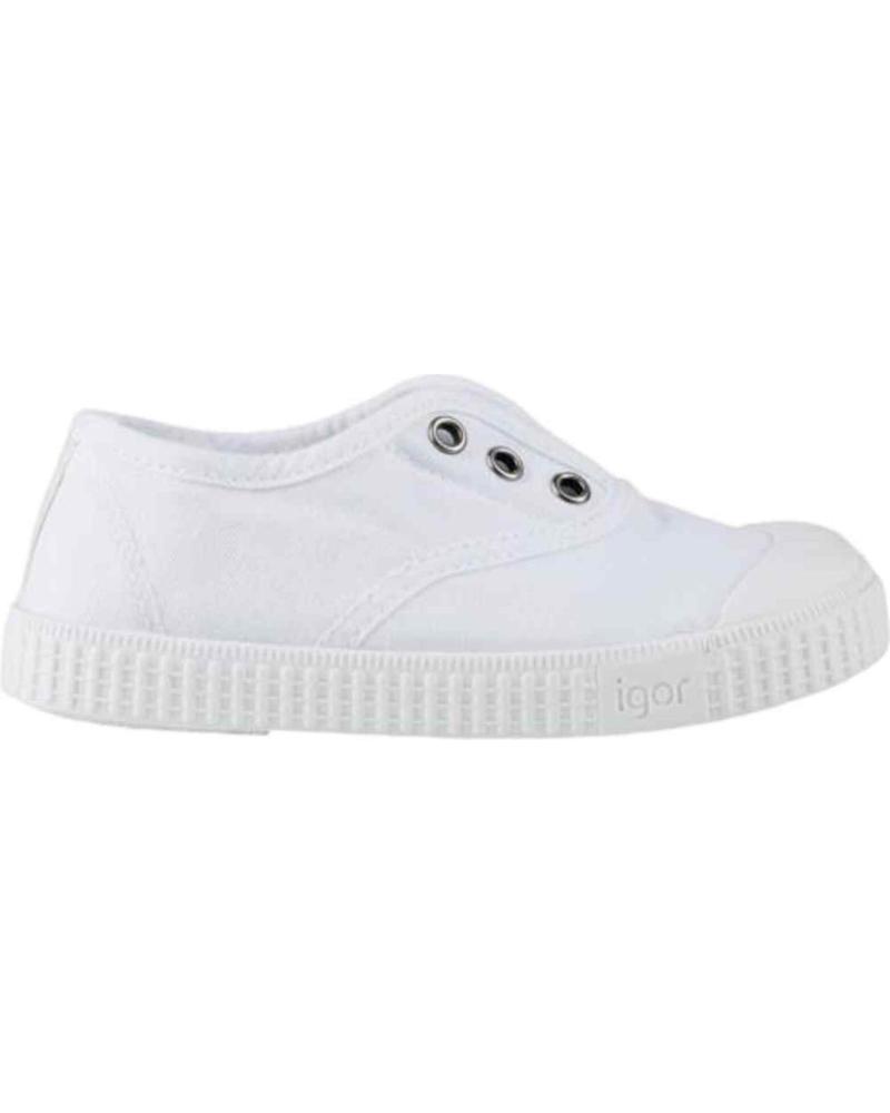 girl and boy Trainers IGOR ZAPATILLA BERRI  BLANCO