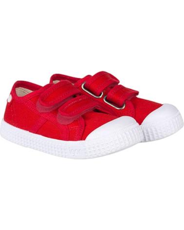 Deportivas IGOR  de Niña y Niño P BERRI VELCRO  ROJO
