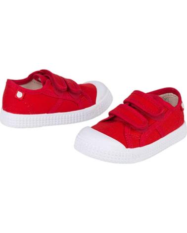 Deportivas IGOR  de Niña y Niño P BERRI VELCRO  ROJO