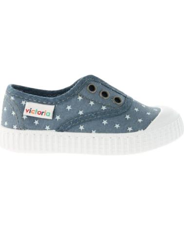 girl Trainers VICTORIA PX ESTRELLAS  AZUL