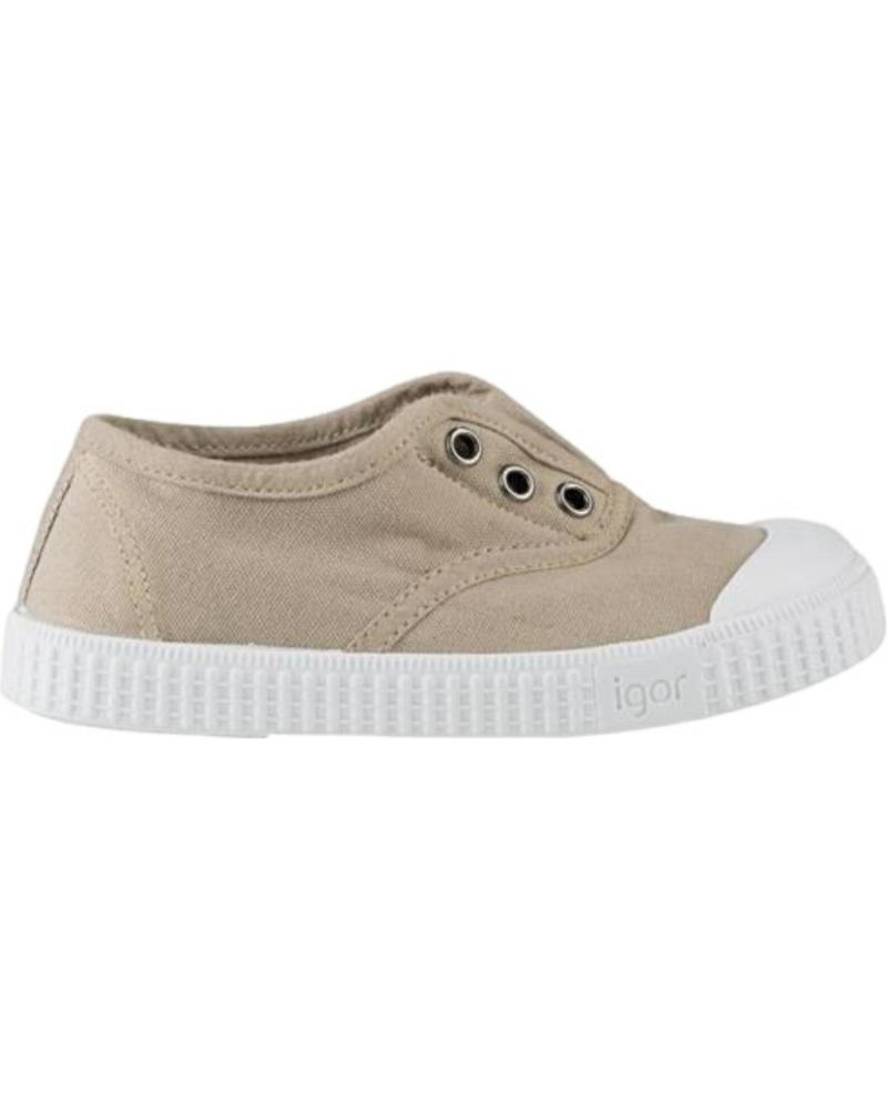 Deportivas IGOR  de Niña y Niño ZAPATILLA BERRI  BEIGE