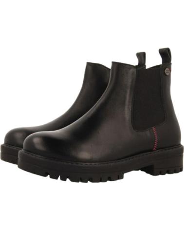 girl boots GIOSEPPO BOTIN ELASTIC CREMALLERA  NEGRO