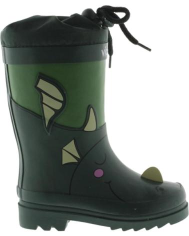 Botas de água  VICTORIA  de Menina e Menino K DRAGON  VERDE