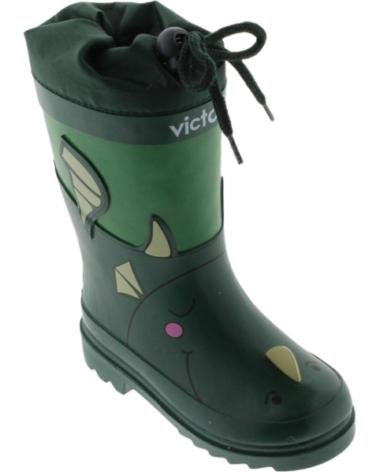 Botas de água  VICTORIA  de Menina e Menino K DRAGON  VERDE