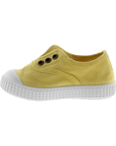 Sneaker VICTORIA  für Mädchen und Junge PUNT GOMA MAIZ  AMARILLO