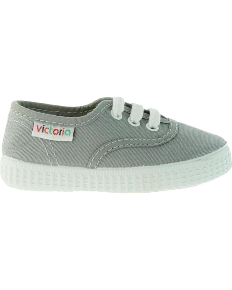 girl and boy Trainers VICTORIA P  GRIS