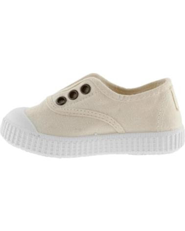 girl and boy Trainers VICTORIA PX COTTON  BEIGE