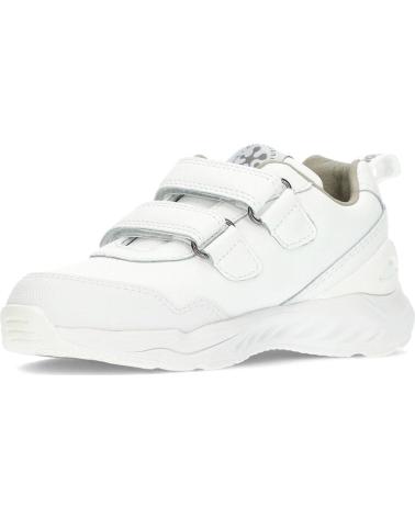 Deportivas BIOMECANICS  de Niña y Niño DEPORTIVA BASICS COLEGIAL 241020  BLANCO