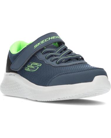 boy Trainers SKECHERS DEPORTIVA NINO 404015 SPRINT SURGE  NAVYLIME