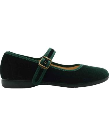 Zapatos TOKOLATE  de Niña M TERCIOPELO BOTELLA  VERDE