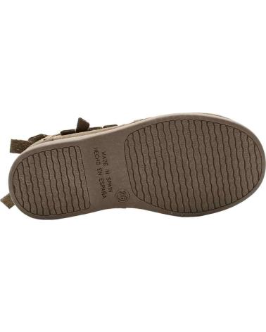 Botines TOKOLATE  de Niña B SERRAJE FLECOS  AZUL