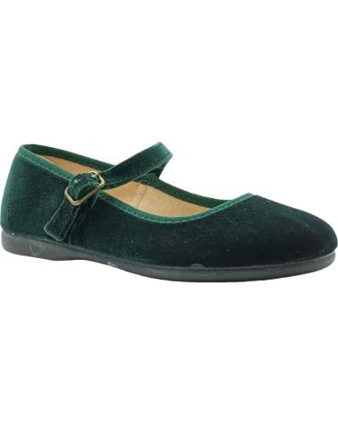 Schuhe TOKOLATE  für Mädchen M TERCIOPELO ESCOTADO  VERDE