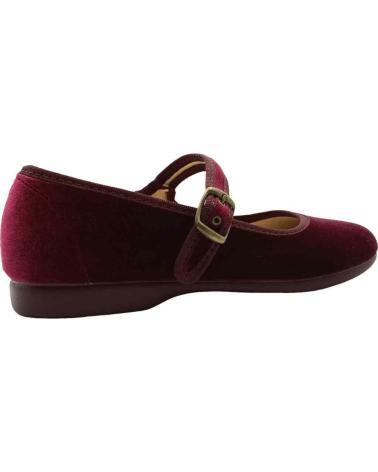 Zapatos TOKOLATE  de Niña M TERCIOPELO ROJO  AZUL