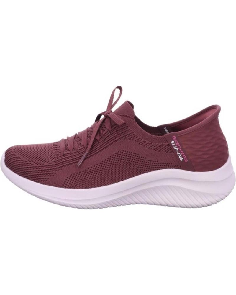 Woman Trainers SKECHERS 149710-BURG SLIP-IN ULTRA FLEX 3 0 BRILLIANT PATH BURDEOS