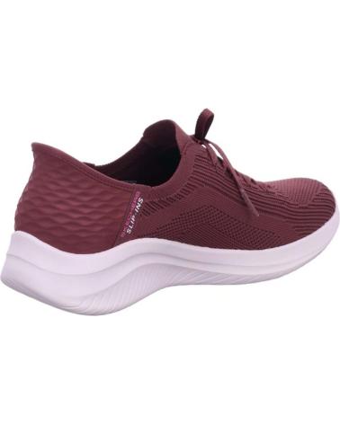 Woman Trainers SKECHERS 149710-BURG SLIP-IN ULTRA FLEX 3 0 BRILLIANT PATH BURDEOS