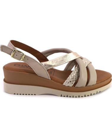 Sandalias VOGUE  de Mujer IN 5024 SANDALIAS DE MUJER PIEL  BEIGE