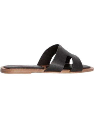 Sandalias CORINA  de Mujer SANDALIA PLANA  NEGRO